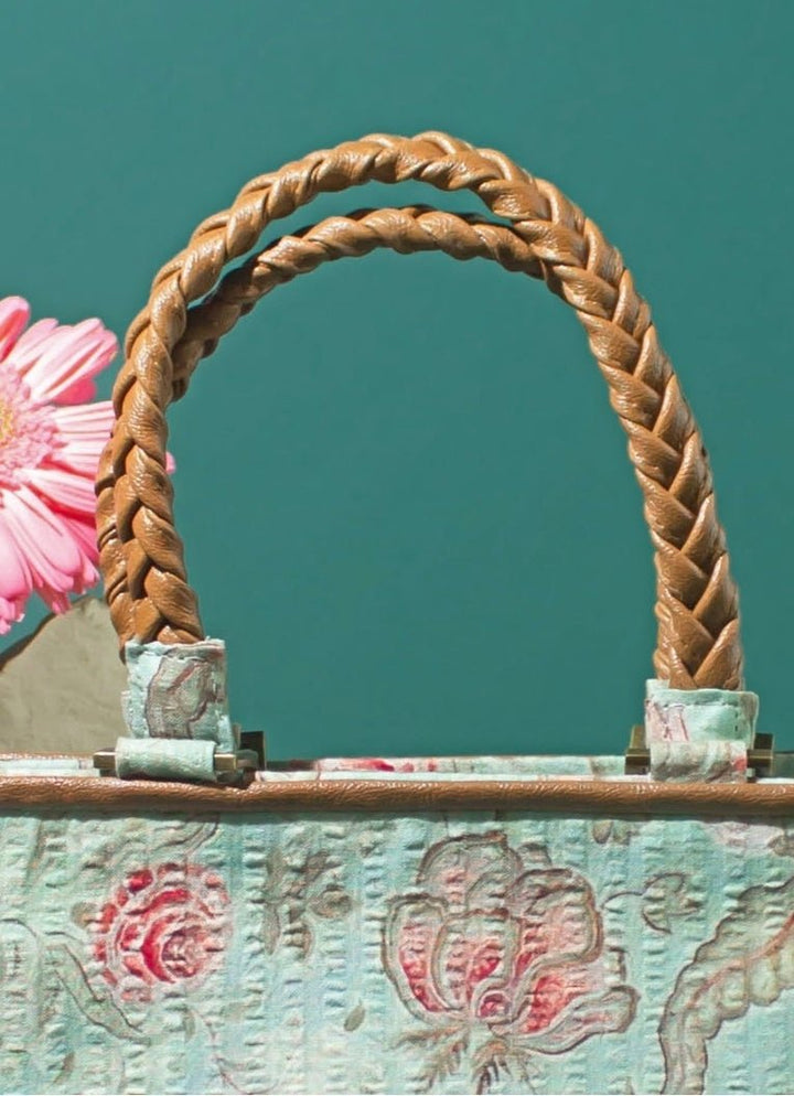 Multi Color Printed Handbag AMYRA - Fabilicious Fashion