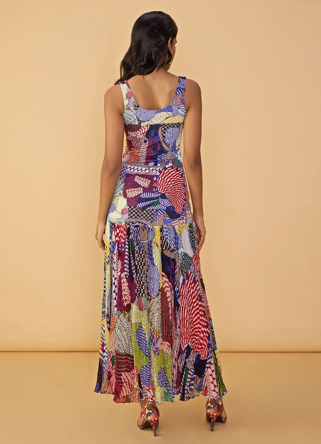 Saaksha &amp; Kinni Multi Printed Maxi DressFabilicious Fashion