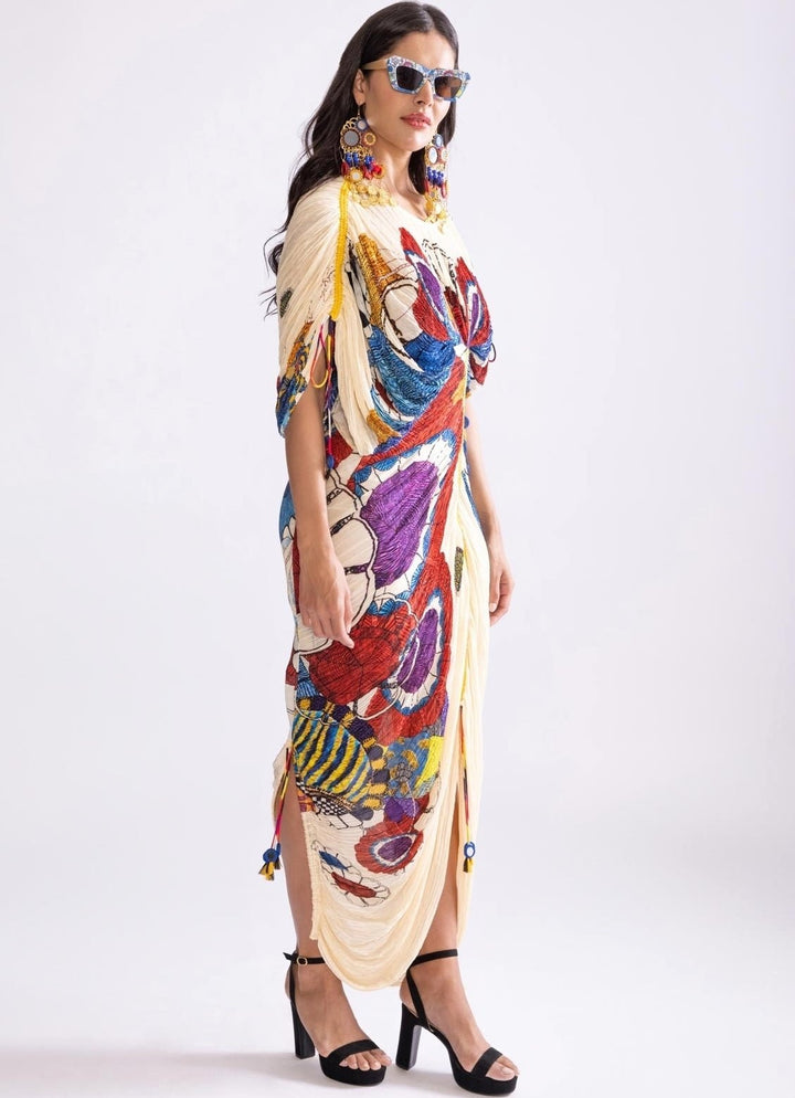 Multi Tribal Print Dress Saaksha & Kinni - Fabilicious Fashion
