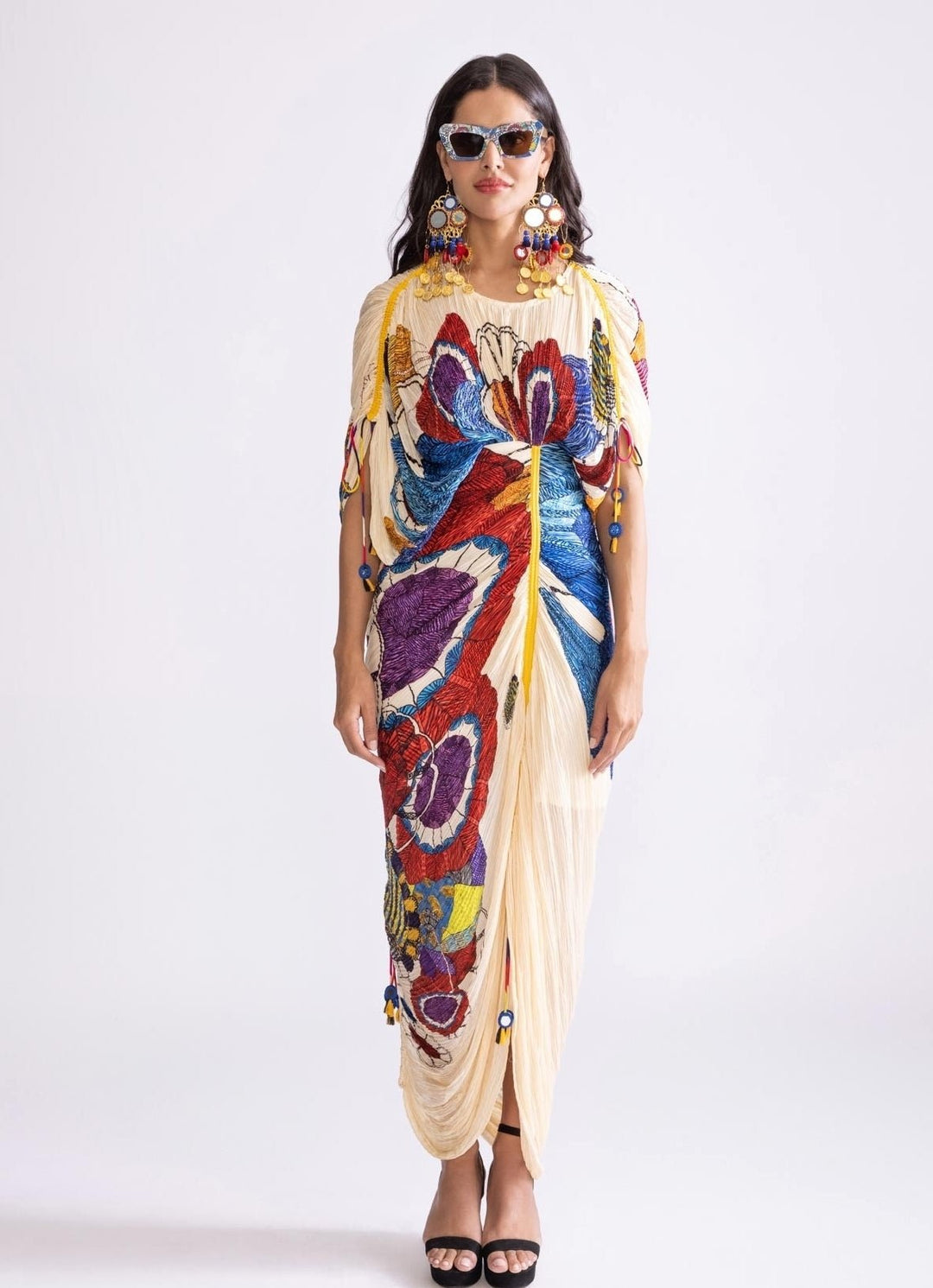 Multi Tribal Print Dress Saaksha & Kinni - Fabilicious Fashion