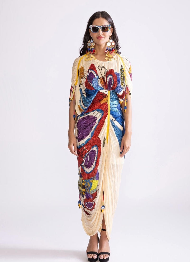 Multi Tribal Print Dress Saaksha & Kinni - Fabilicious Fashion