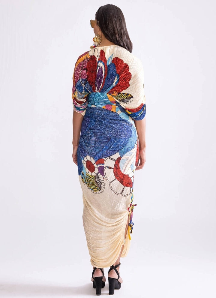 Multi Tribal Print Dress Saaksha & Kinni - Fabilicious Fashion