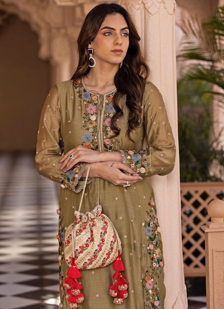 Multicolor Embroidered Potli AMYRA - Fabilicious Fashion