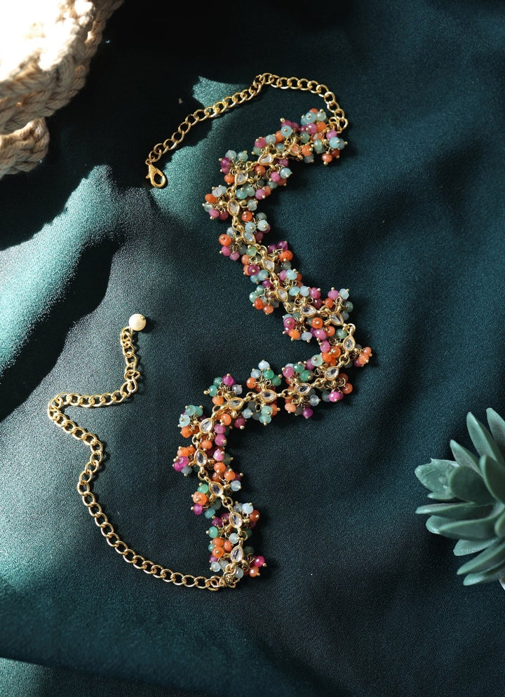 Do Taara Multicolored Kundan HeadbandFabilicious Fashion