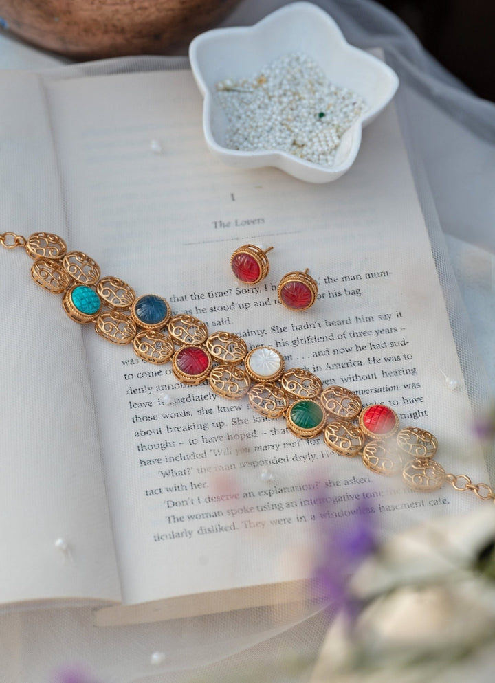Do Taara Multicolored Necklace SetFabilicious Fashion