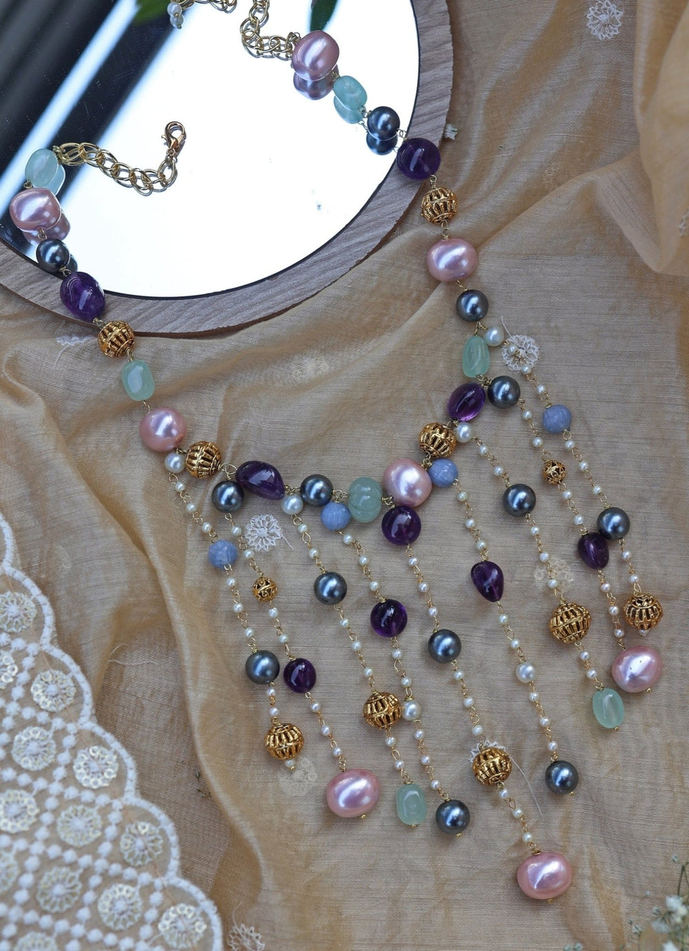 Do Taara Multicolored NecklaceFabilicious Fashion