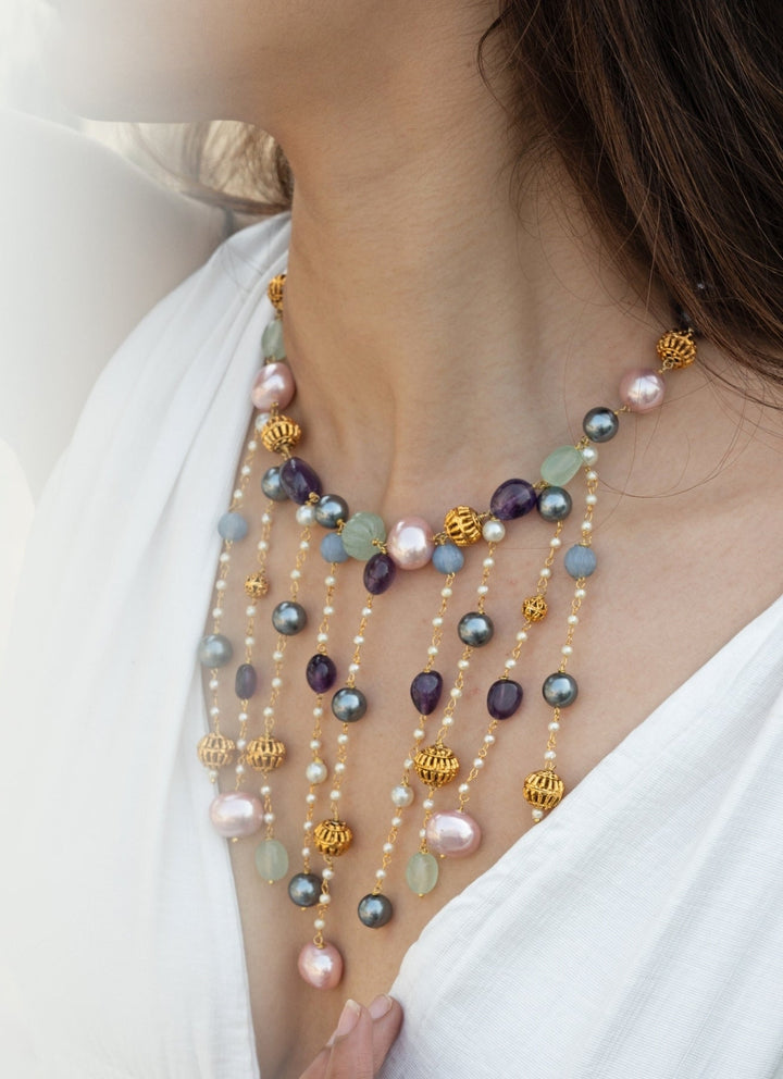 Do Taara Multicolored NecklaceFabilicious Fashion