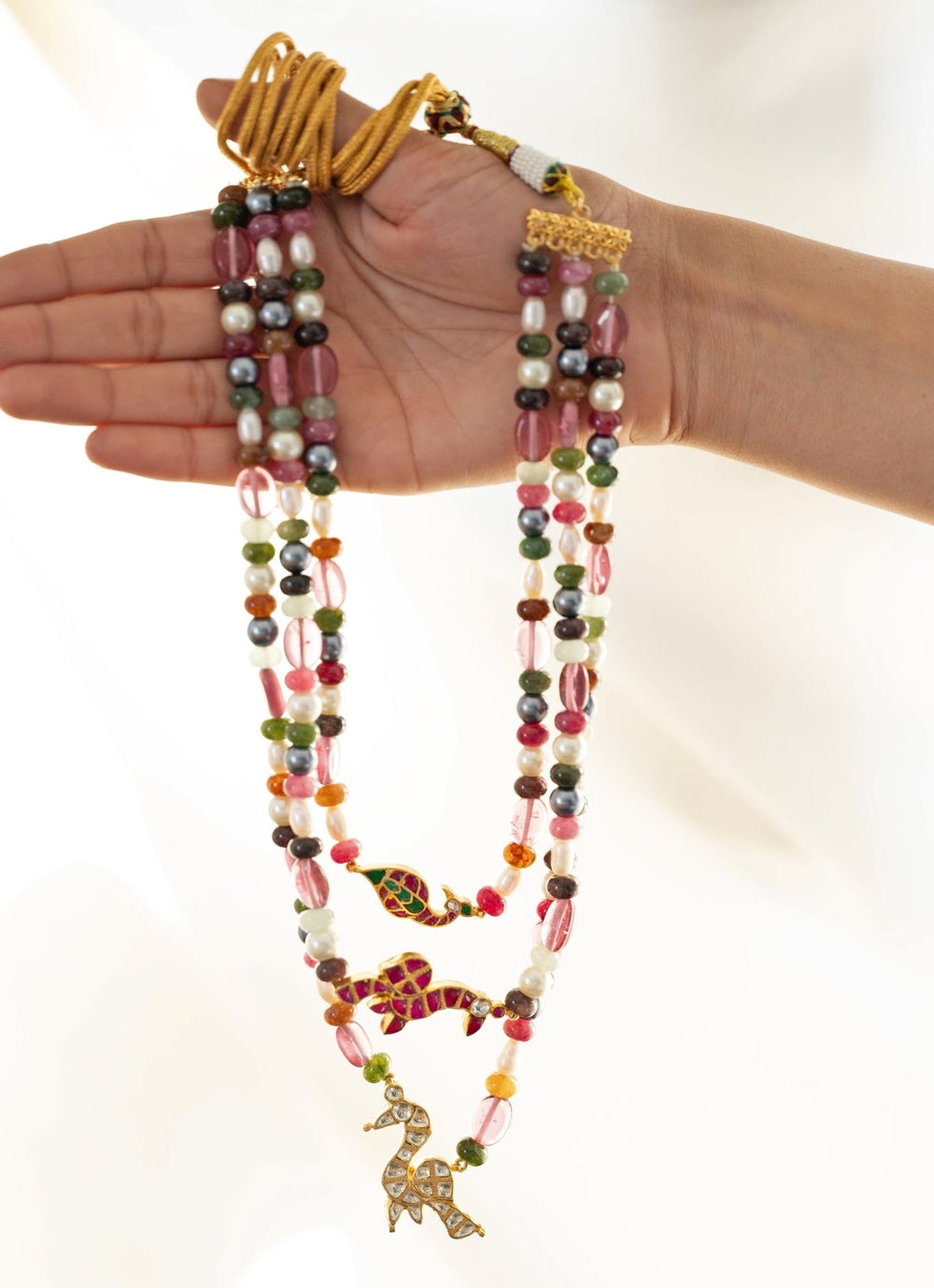 Do Taara Multicolored Pearl NecklaceFabilicious Fashion