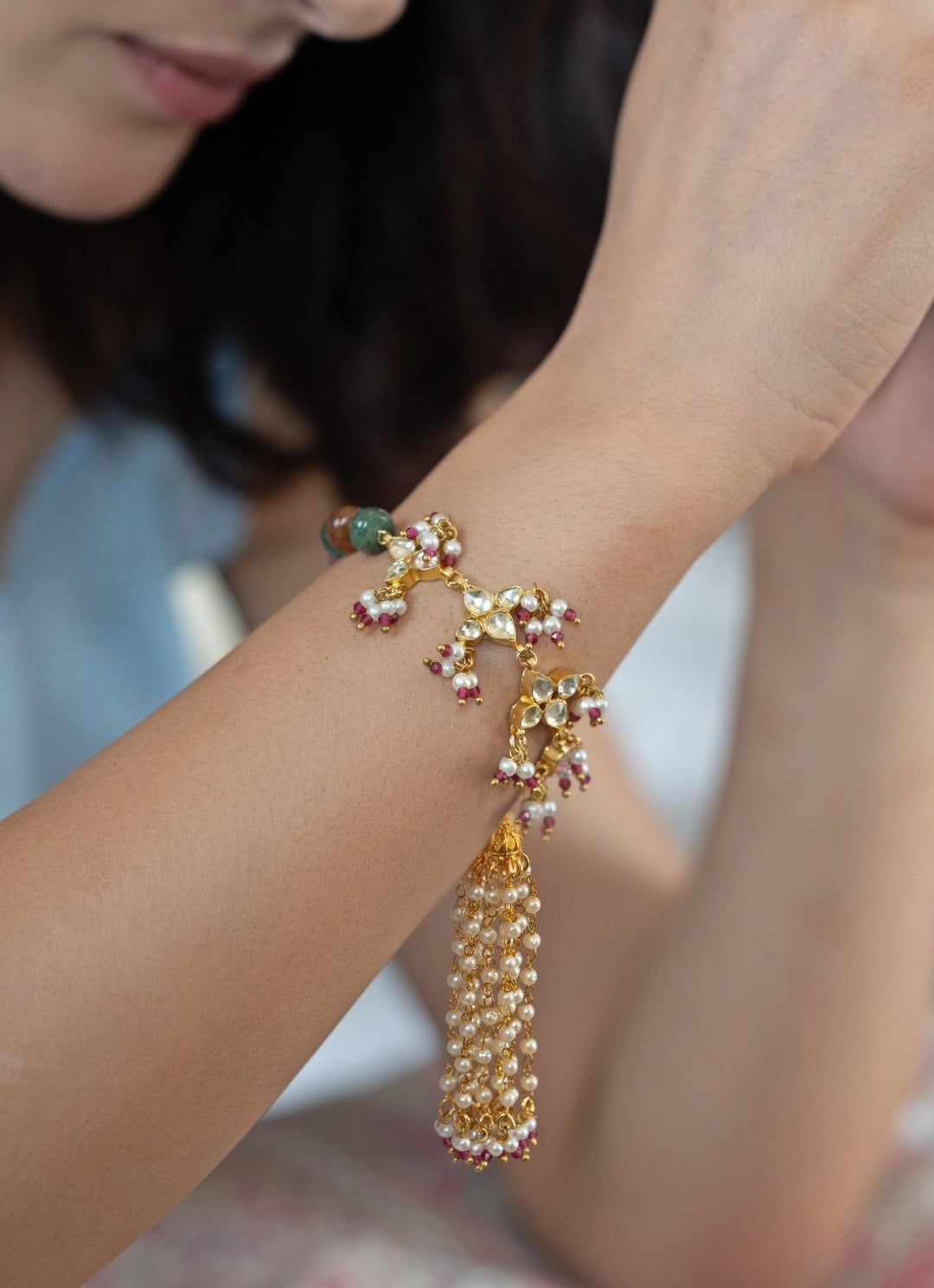 Do Taara Multicolored Tassels BraceletFabilicious Fashion