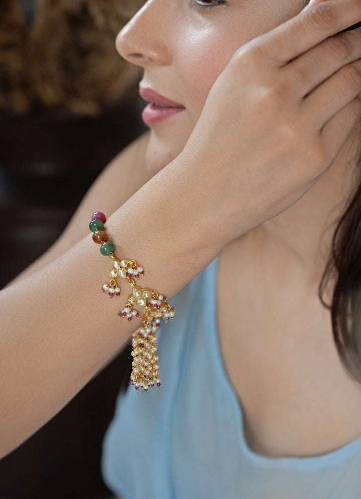 Do Taara Multicolored Tassels BraceletFabilicious Fashion