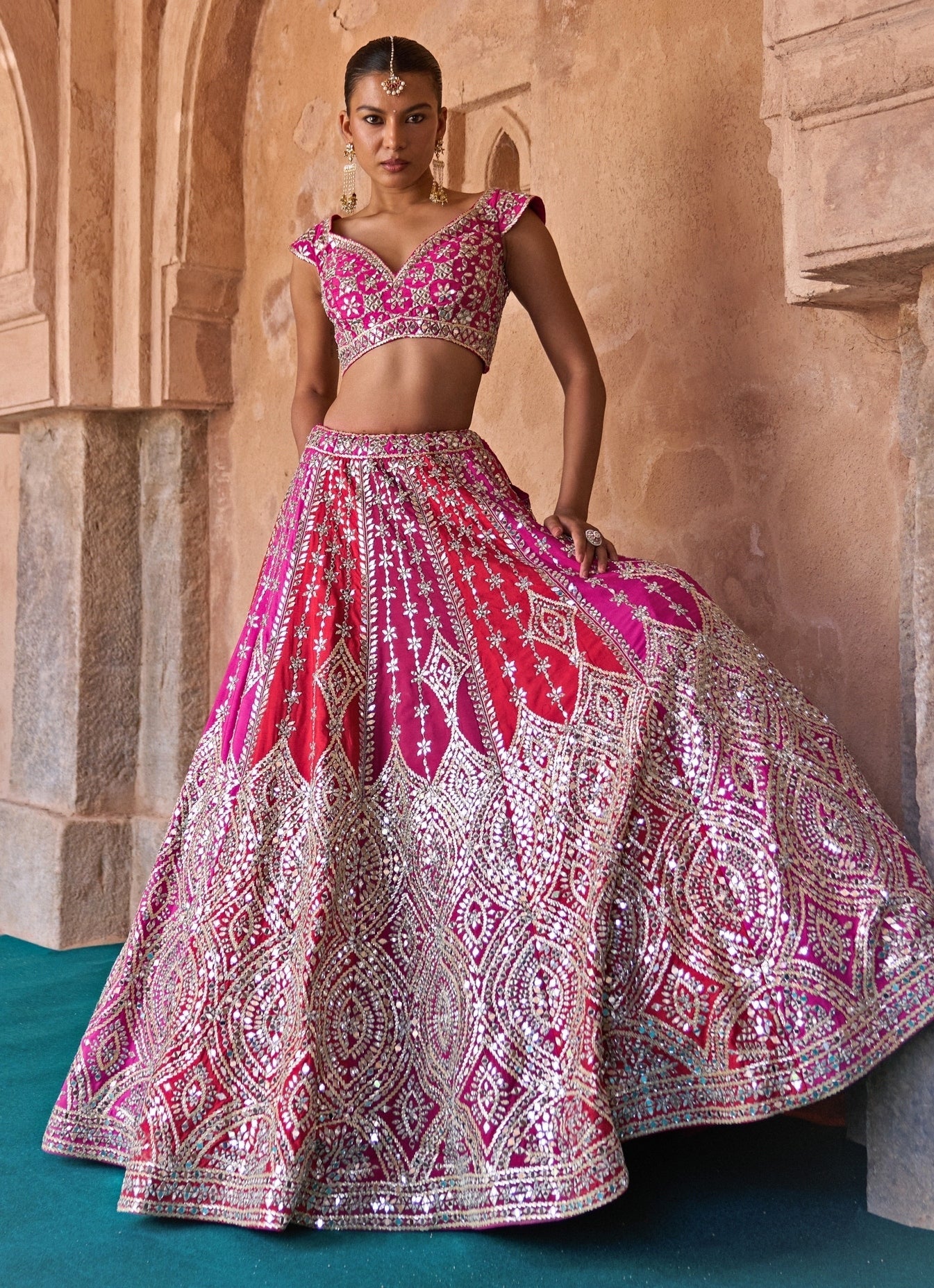 Angad Singh Zariya modern Maharani bridal lehenga collection