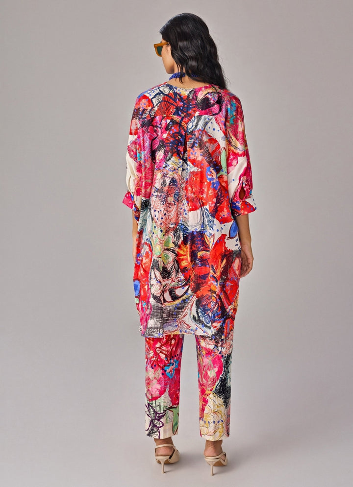 Saaksha &amp; Kinni Multicolour Floral Print Co Ord SetFabilicious Fashion