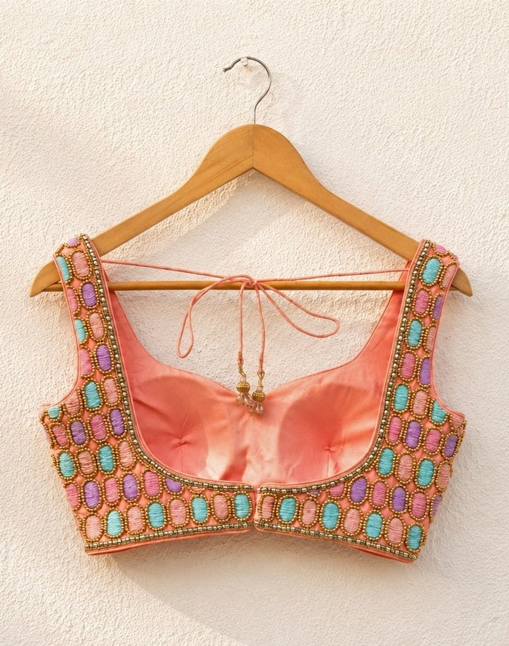 Multicolour Georgette Lehenga Set Anisha Shetty - Fabilicious Fashion