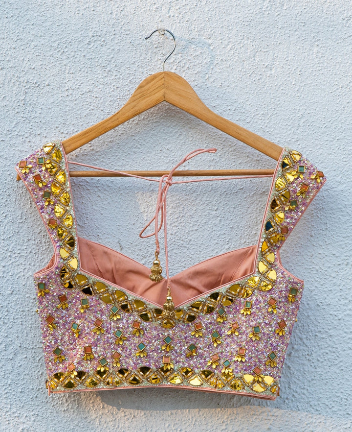 Multicolour Georgette Lehenga Set Anisha Shetty - Fabilicious Fashion