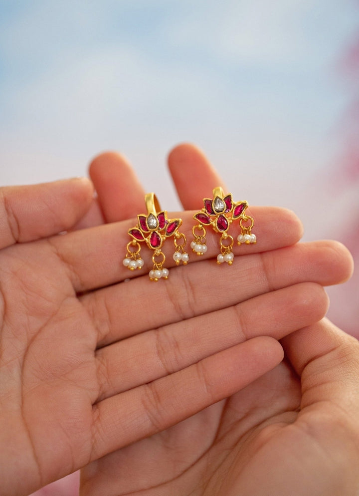 Do Taara Multicolour Kundan Ear CuffFabilicious Fashion