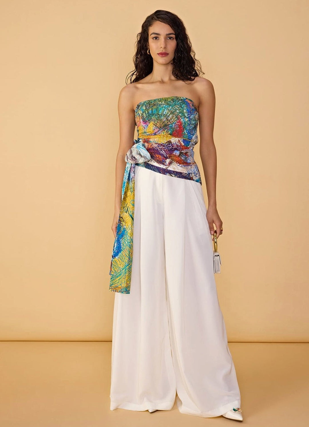 Multicolour Printed Blouse Saaksha & Kinni - Fabilicious Fashion