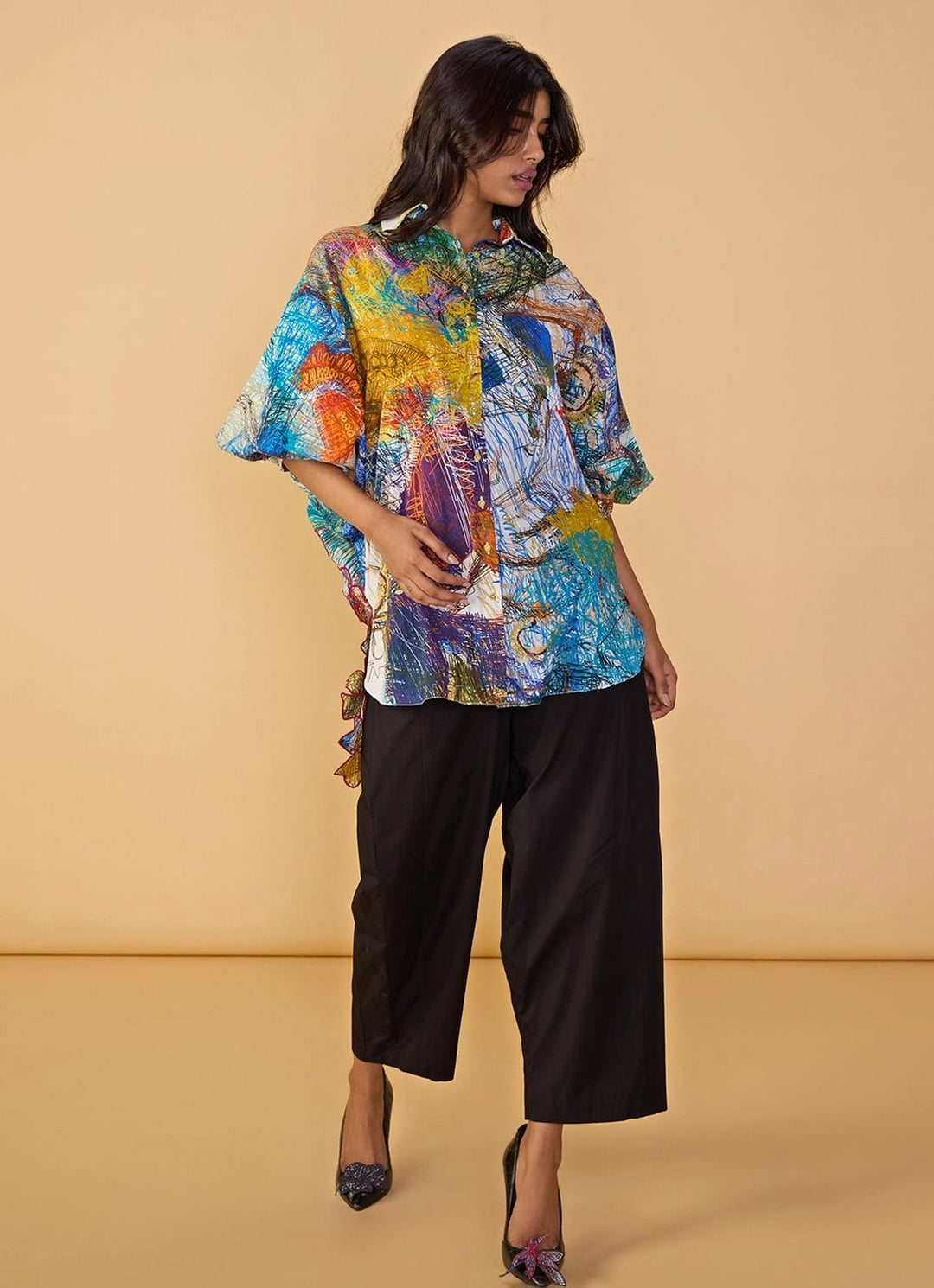 Saaksha &amp; Kinni Multicolour Printed Shirt SetFabilicious Fashion