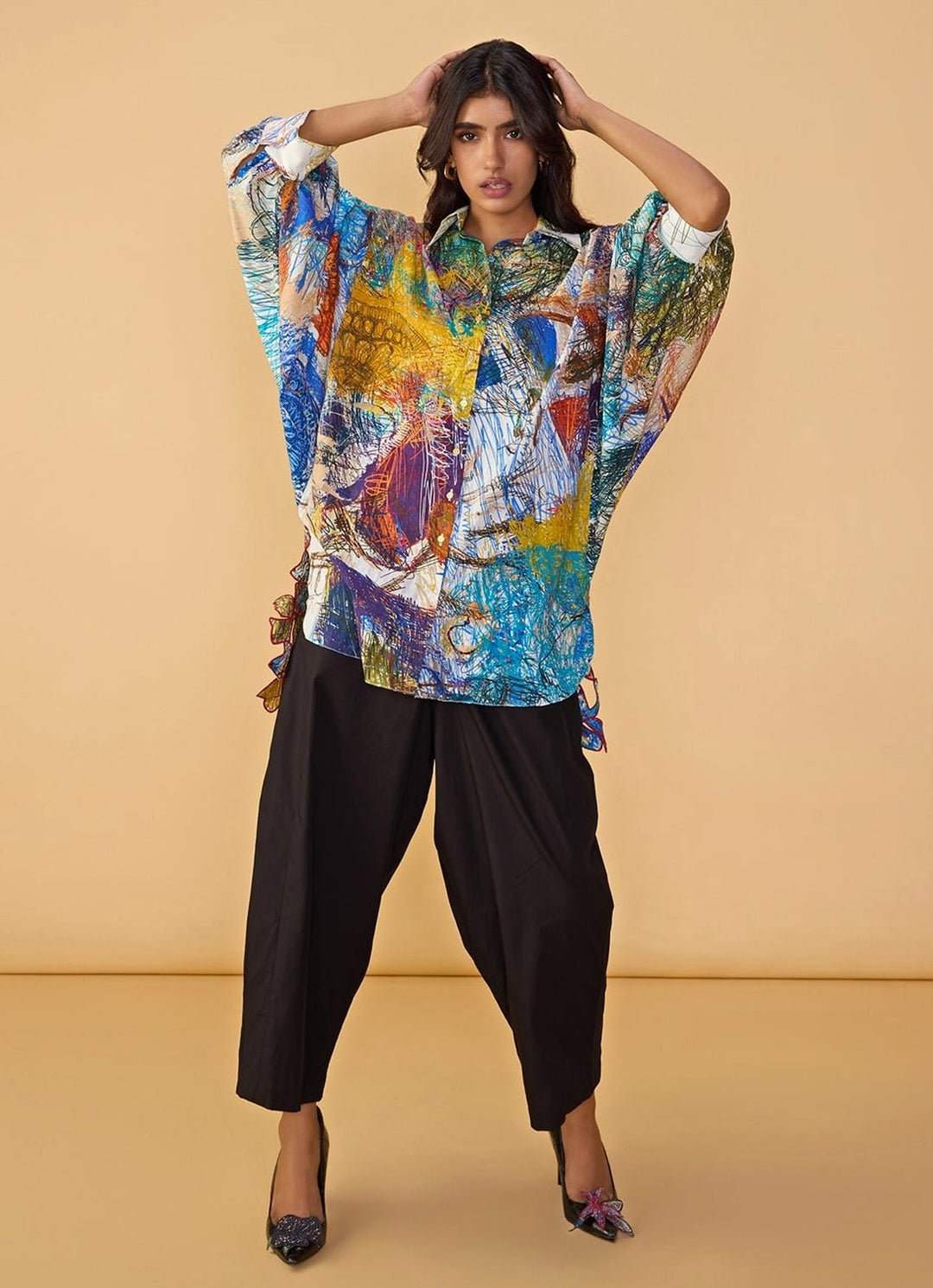 Saaksha &amp; Kinni Multicolour Printed Shirt SetFabilicious Fashion