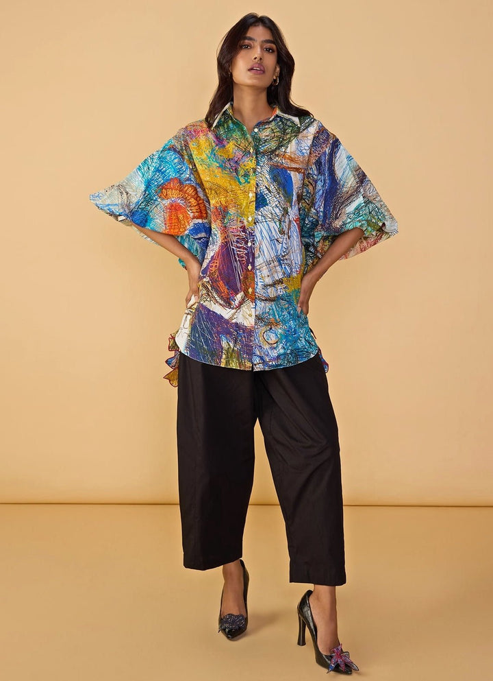 Saaksha &amp; Kinni Multicolour Printed Shirt SetFabilicious Fashion