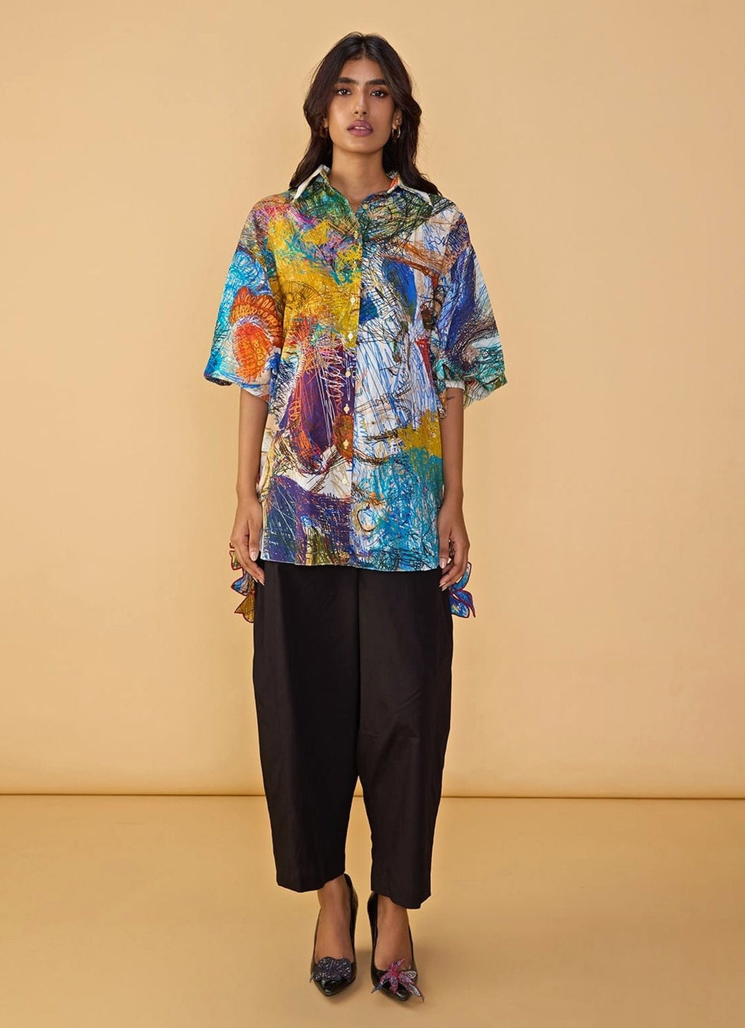 Saaksha &amp; Kinni Multicolour Printed Shirt SetFabilicious Fashion