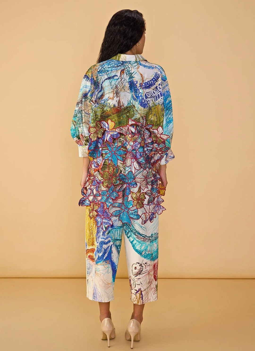 Multicolour Printed Shirt Saaksha &amp; Kinni - Fabilicious Fashion