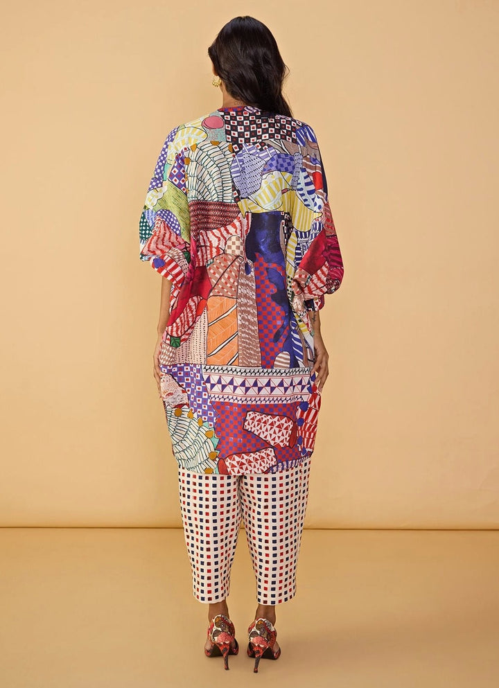 Multicolour Printed Tunic Saaksha &amp; Kinni - Fabilicious Fashion