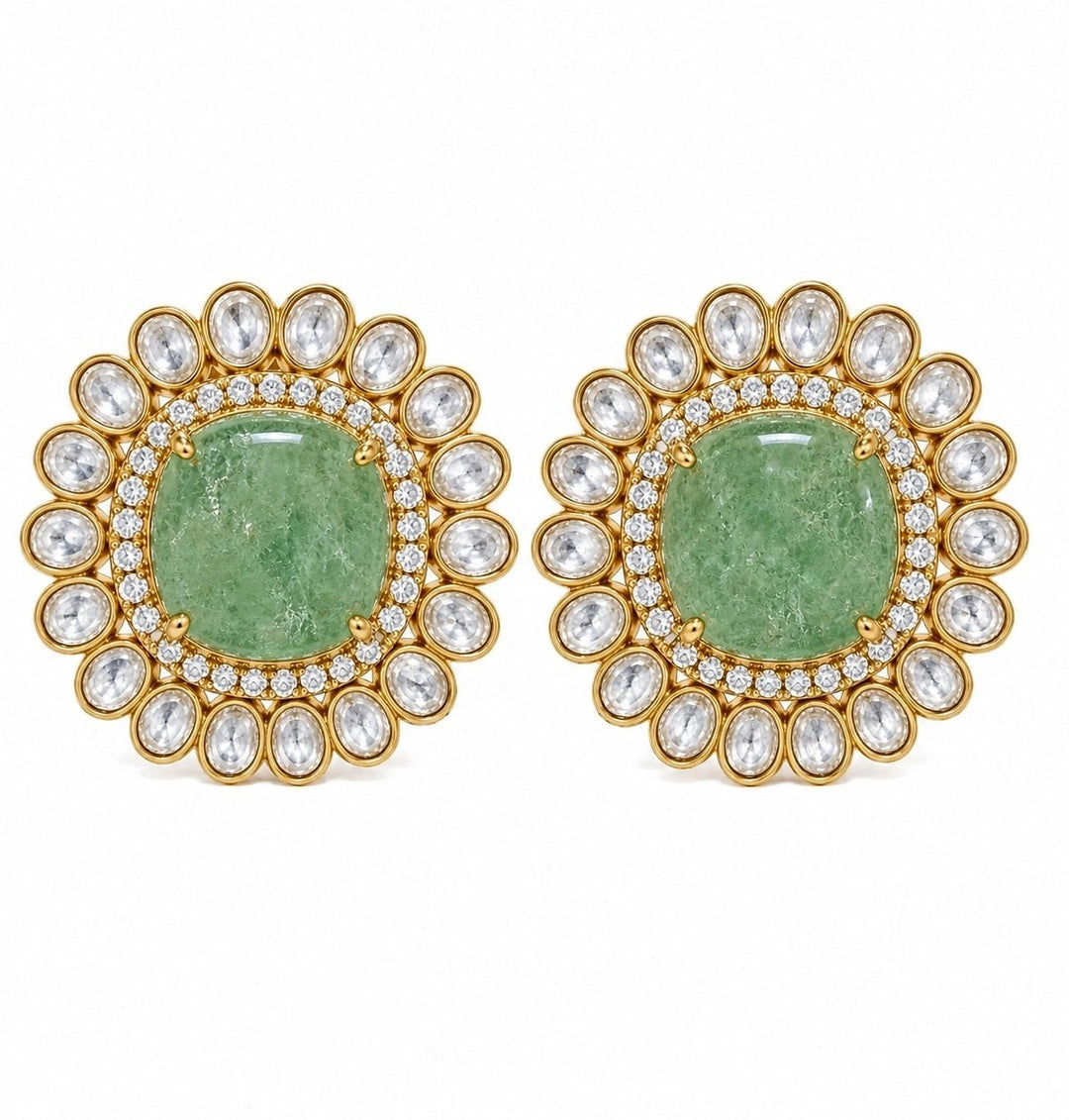 Vivinia By Vidhi Mehra Multicolour Stone And Kundan Choker SetFabilicious Fashion