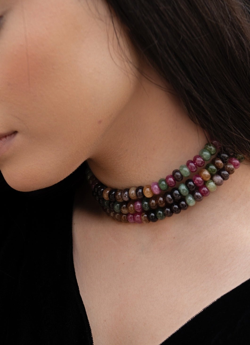 Do Taara Multicoloured Choker NecklaceFabilicious Fashion