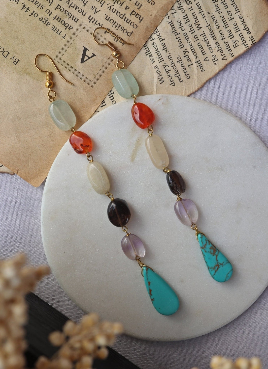 Do Taara Multicoloured Hook EarringsFabilicious Fashion