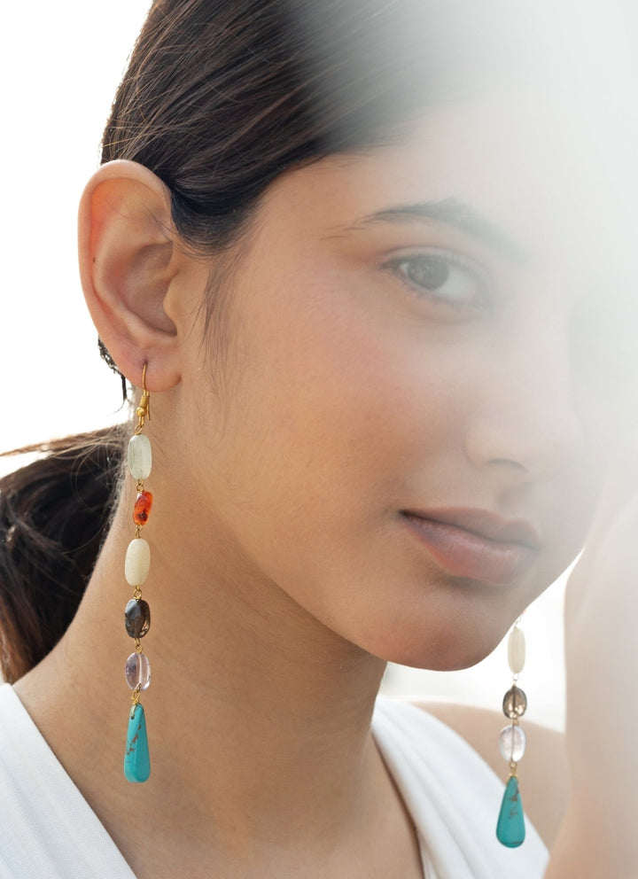 Do Taara Multicoloured Hook EarringsFabilicious Fashion