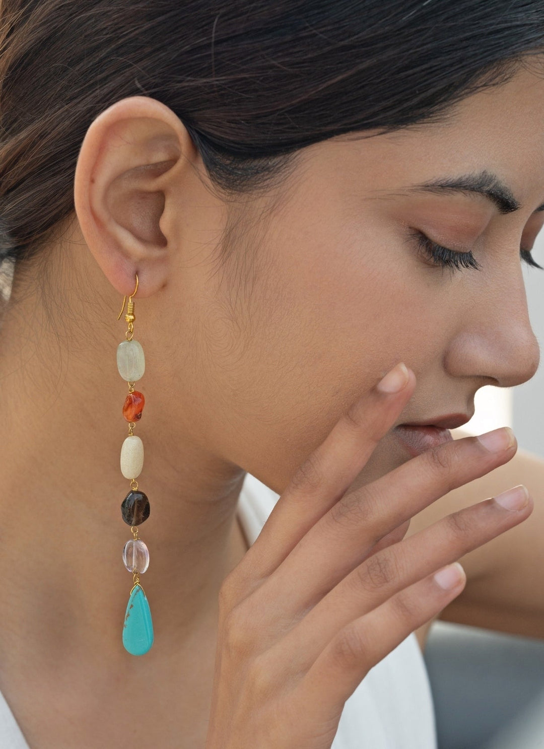 Do Taara Multicoloured Hook EarringsFabilicious Fashion