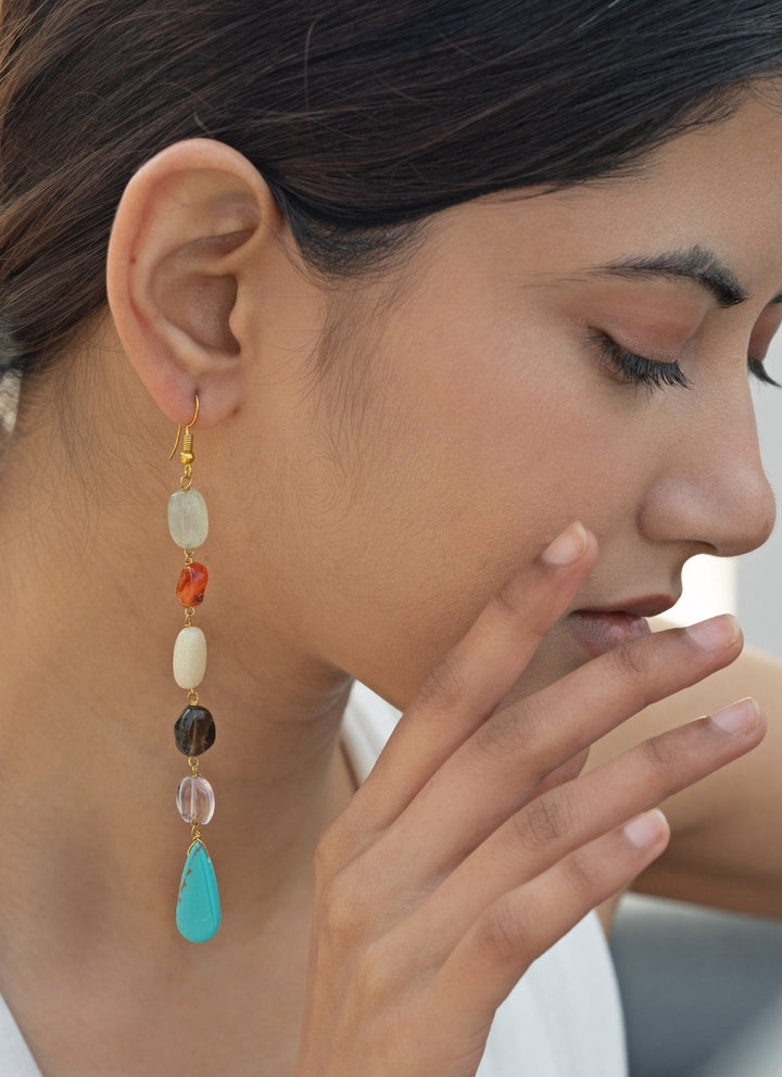 Do Taara Multicoloured Hook EarringsFabilicious Fashion