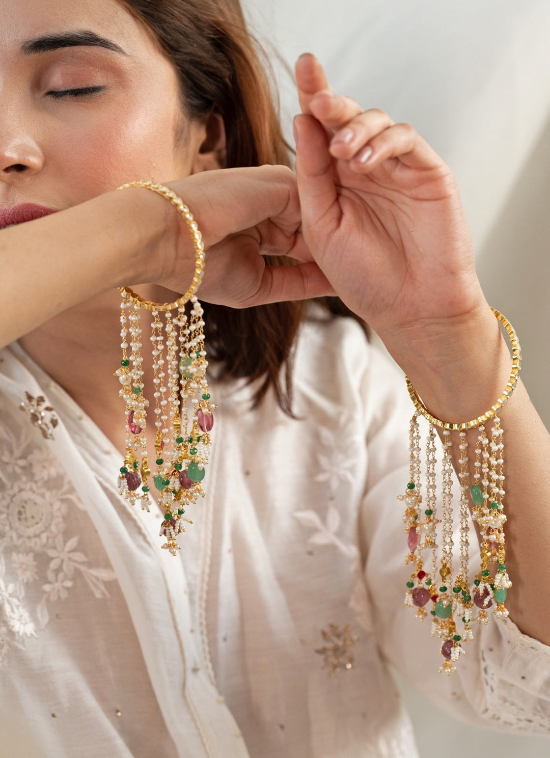 Do Taara Multicoloured Kalira BanglesFabilicious Fashion