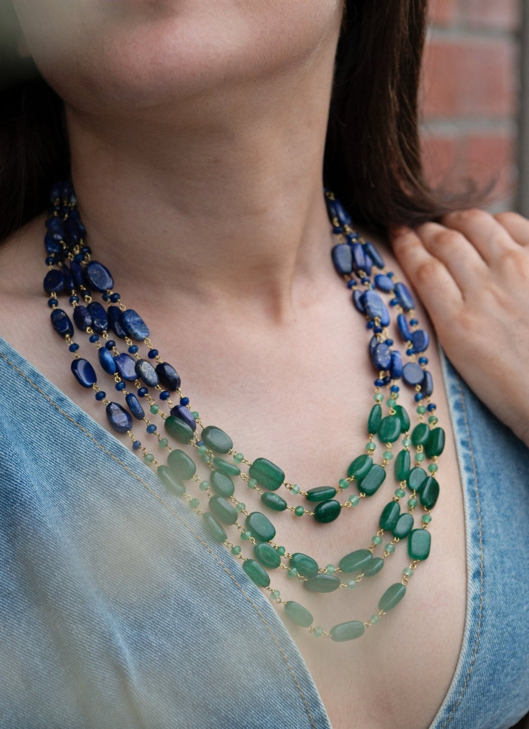Do Taara Multicoloured Layered Boho NecklaceFabilicious Fashion