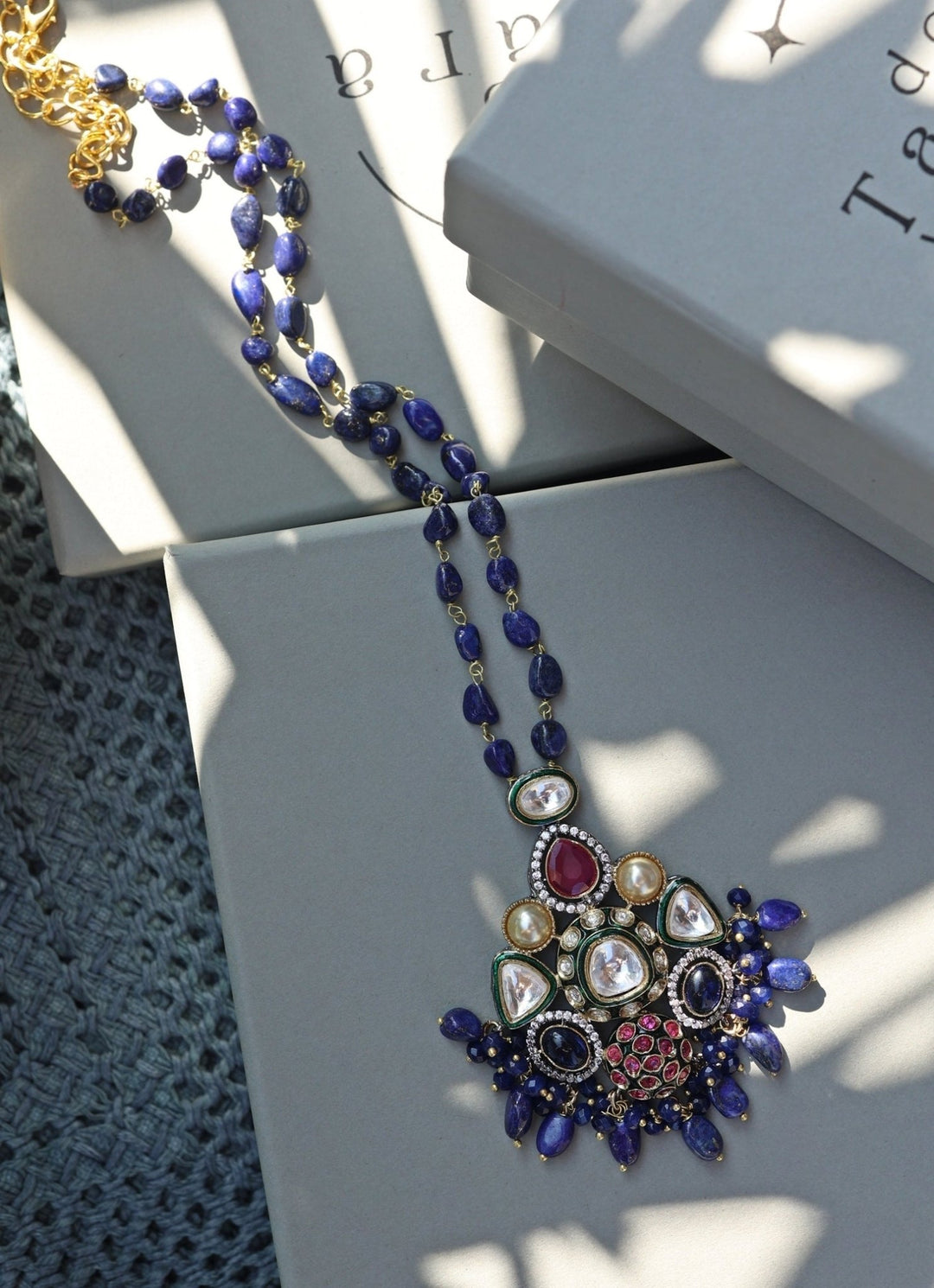 Do Taara Multicoloured Victorian NecklaceFabilicious Fashion