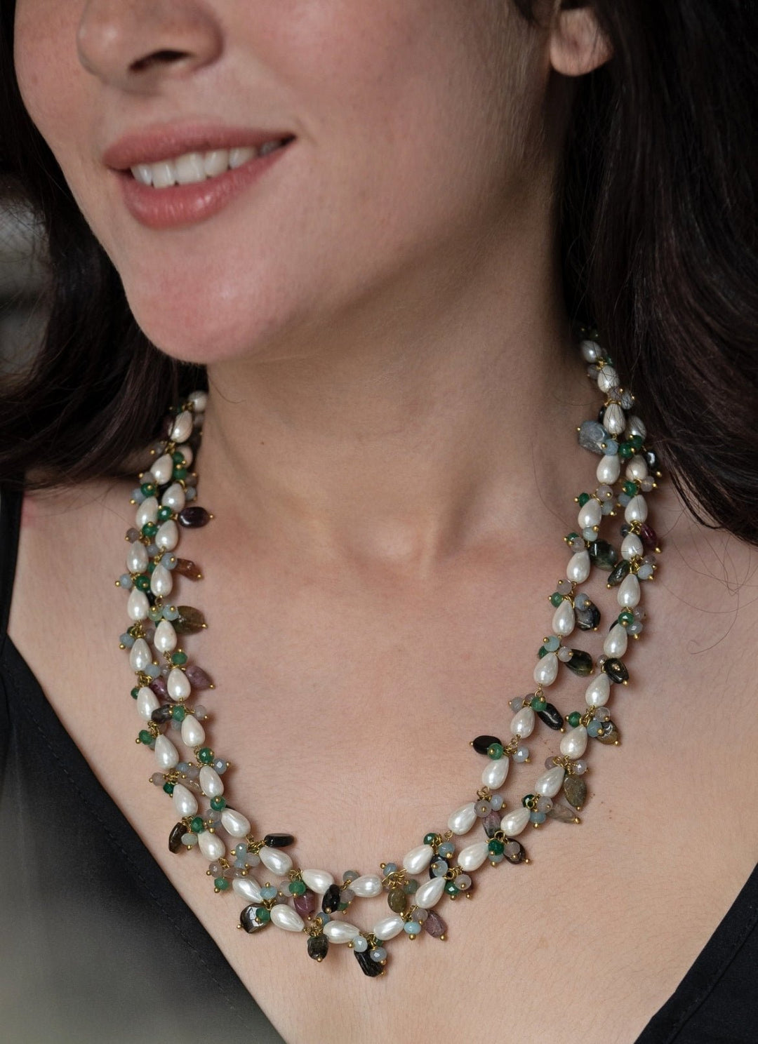 Do Taara Multilayered NecklaceFabilicious Fashion