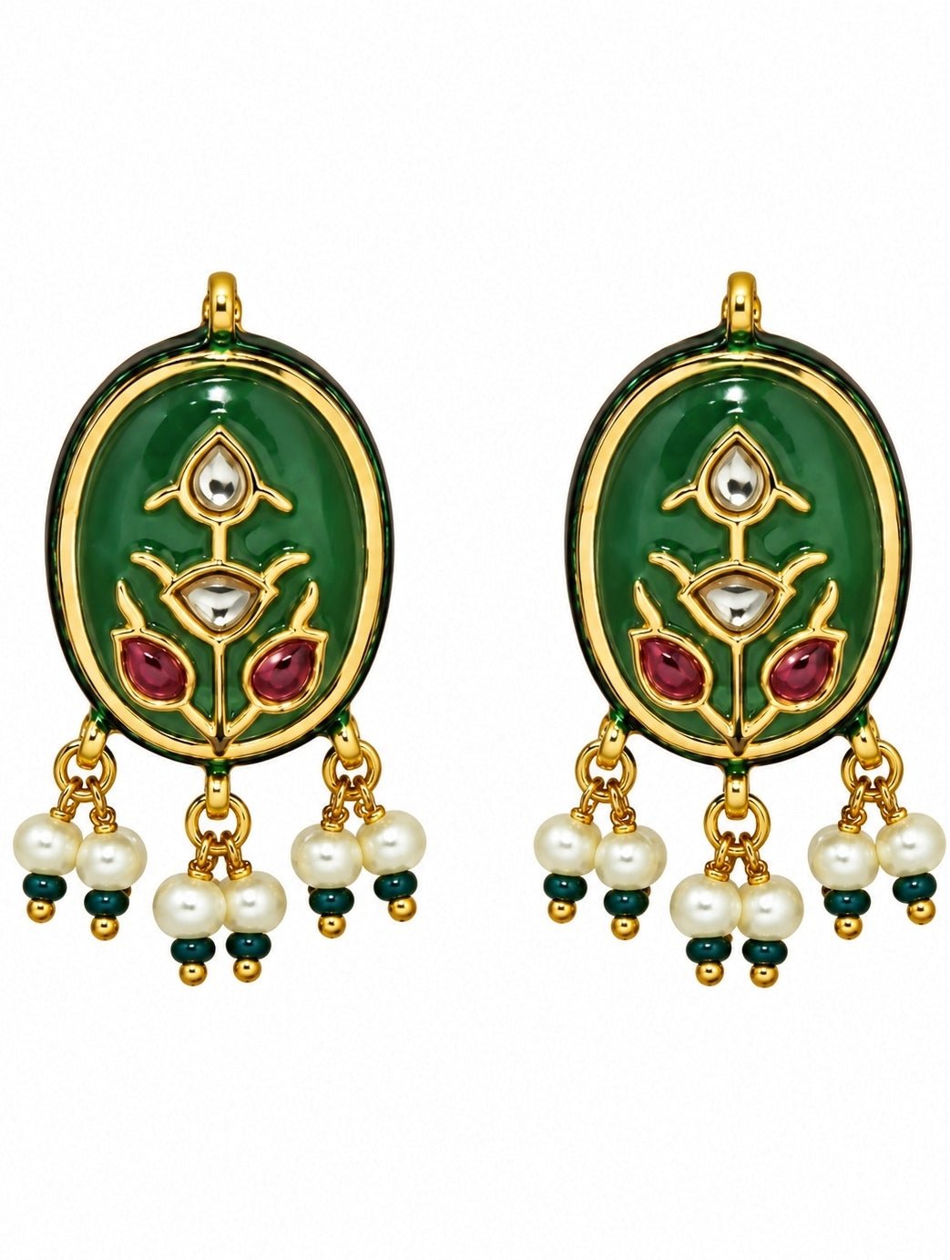 Vivinia By Vidhi Mehra Navratna Multicolour Kundan Choker SetFabilicious Fashion