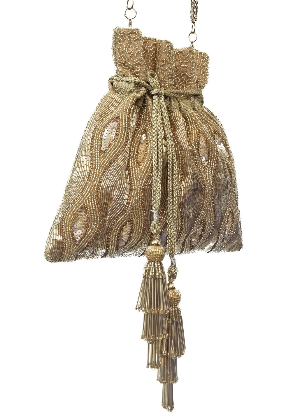 Golden potli bags online hotsell
