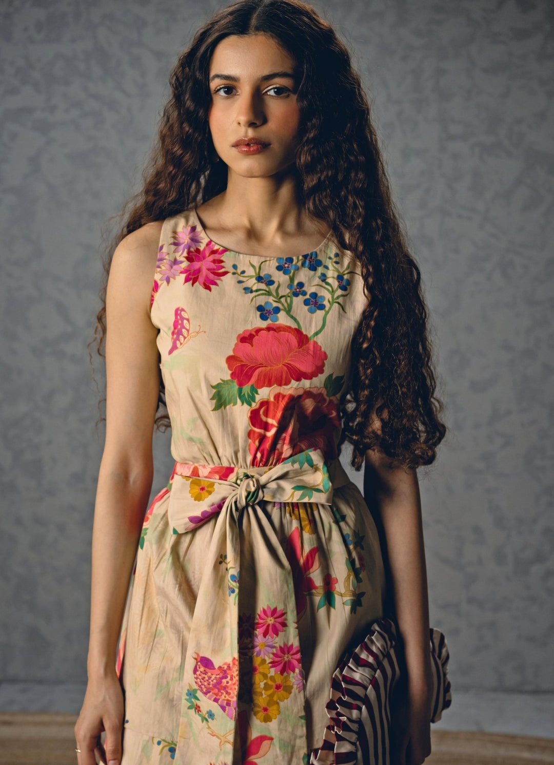 Paulmi and Harsh X Ease Off White Floral Maxi DressFabilicious Fashion