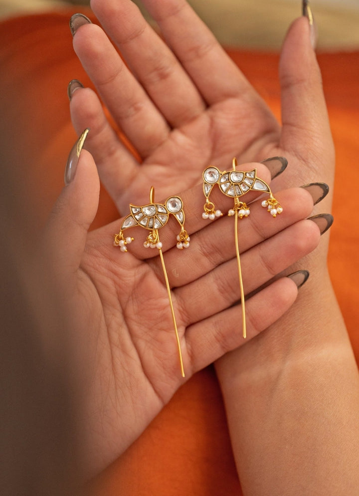 Do Taara Parrot Kundan Braid PinsFabilicious Fashion