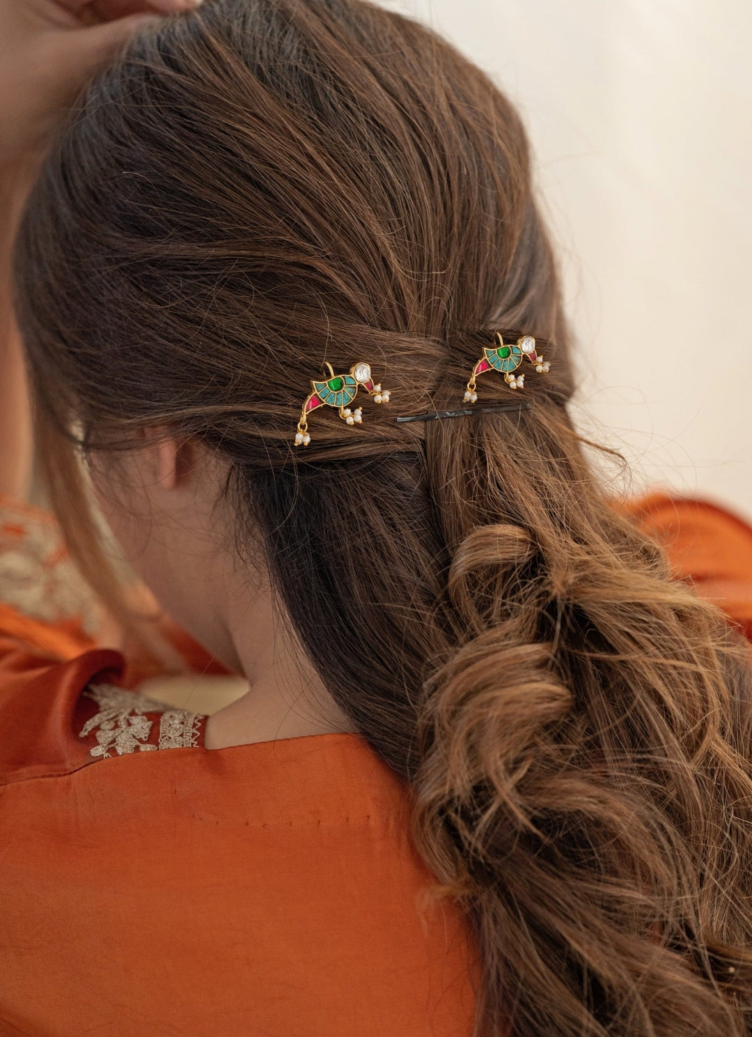 Do Taara Parrot Multicolored Braid PinFabilicious Fashion