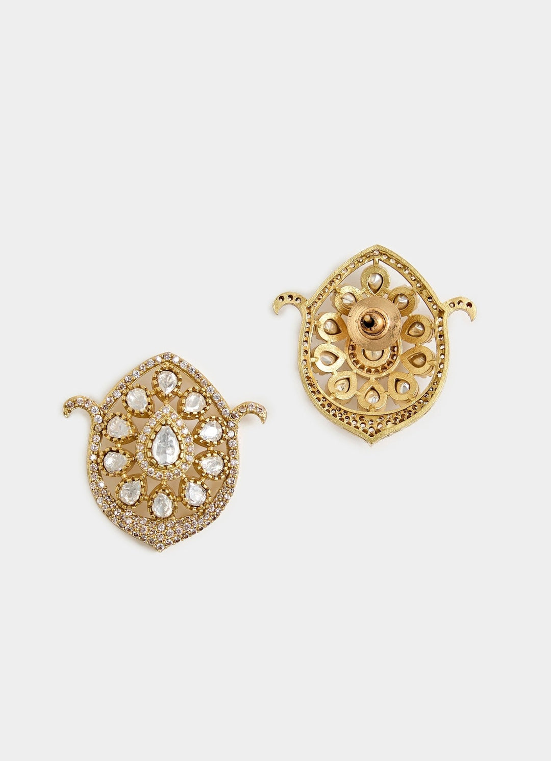 Pastel Green Stones Kundan Choker Necklace Set Vivinia By Vidhi Mehra - Fabilicious Fashion