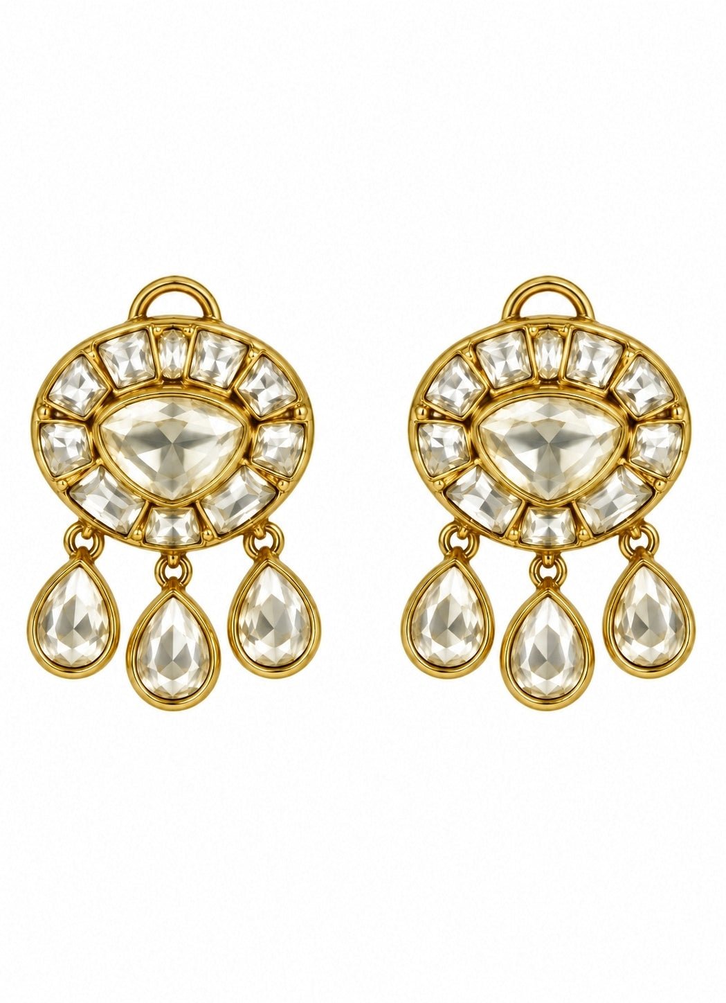 Vivinia By Vidhi Mehra Pearl Moissanite Polki Choker SetFabilicious Fashion