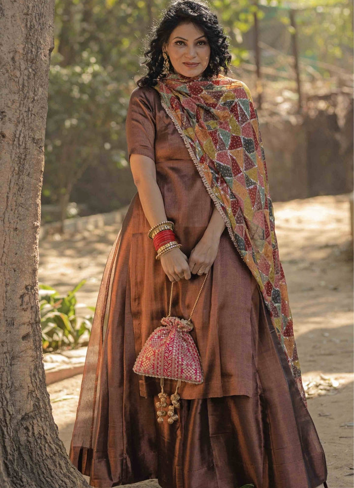 Pink Embroidered Potli AMYRA - Fabilicious Fashion