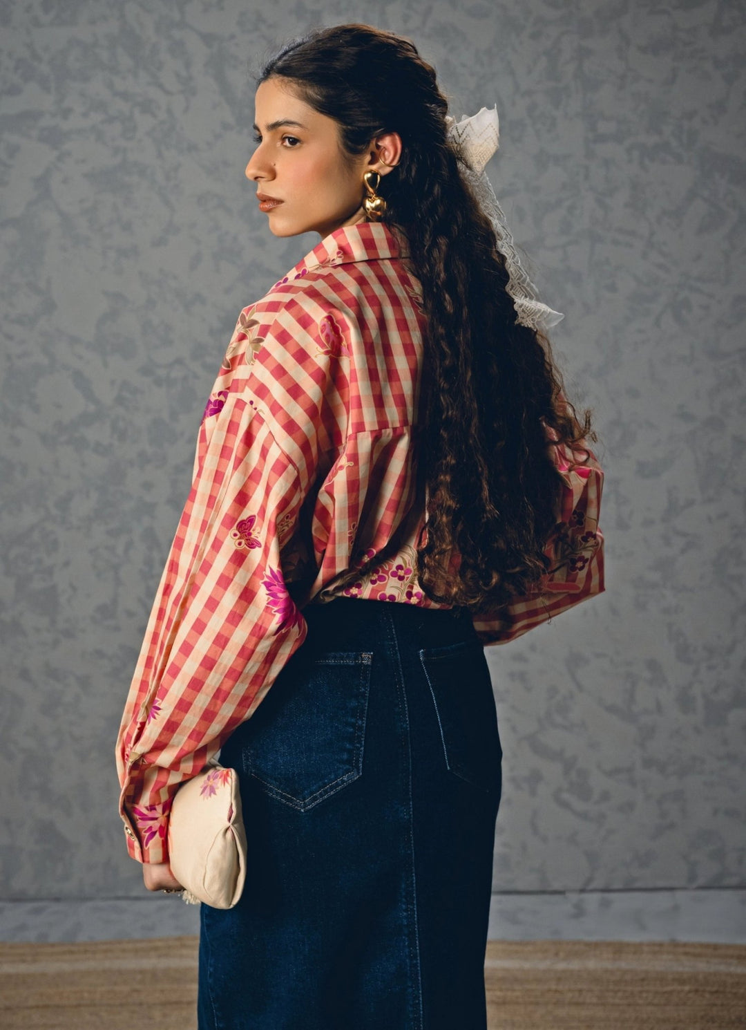 Pink Printed Cotton Shirt Paulmi and Harsh X Ease - Fabilicious Fashion