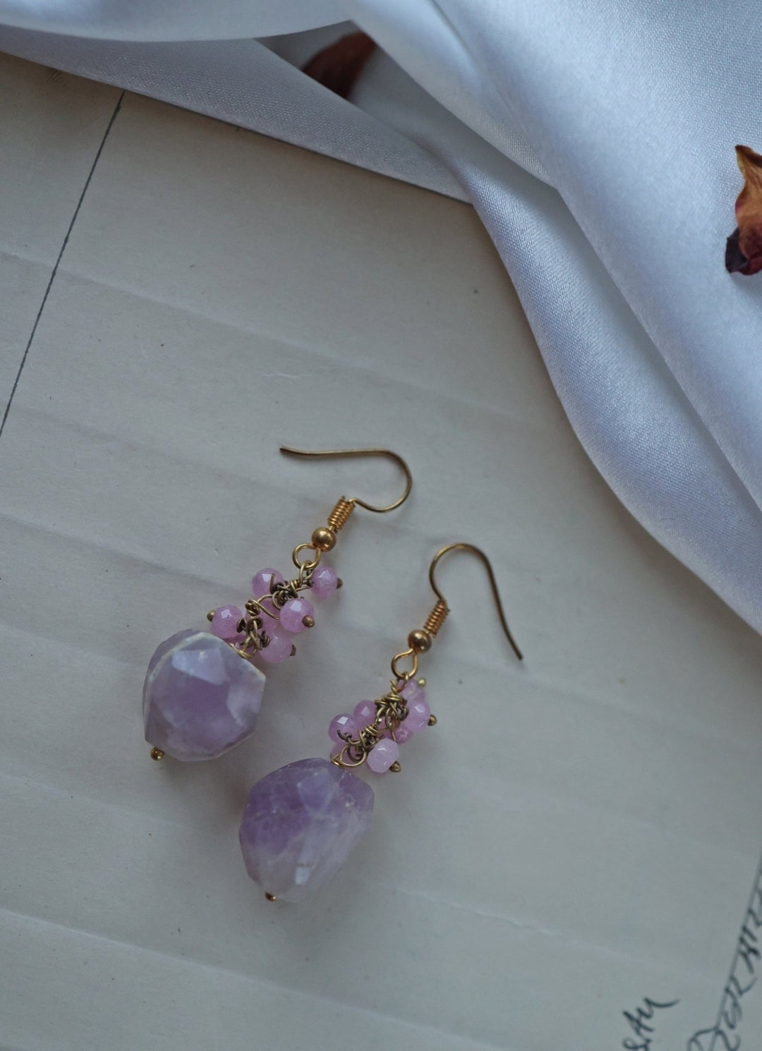Do Taara Purple Gold EarringsFabilicious Fashion