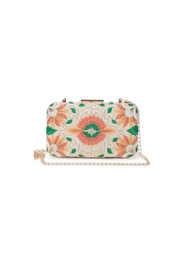 Radiant Box Clutch The Purple Sack - Fabilicious Fashion