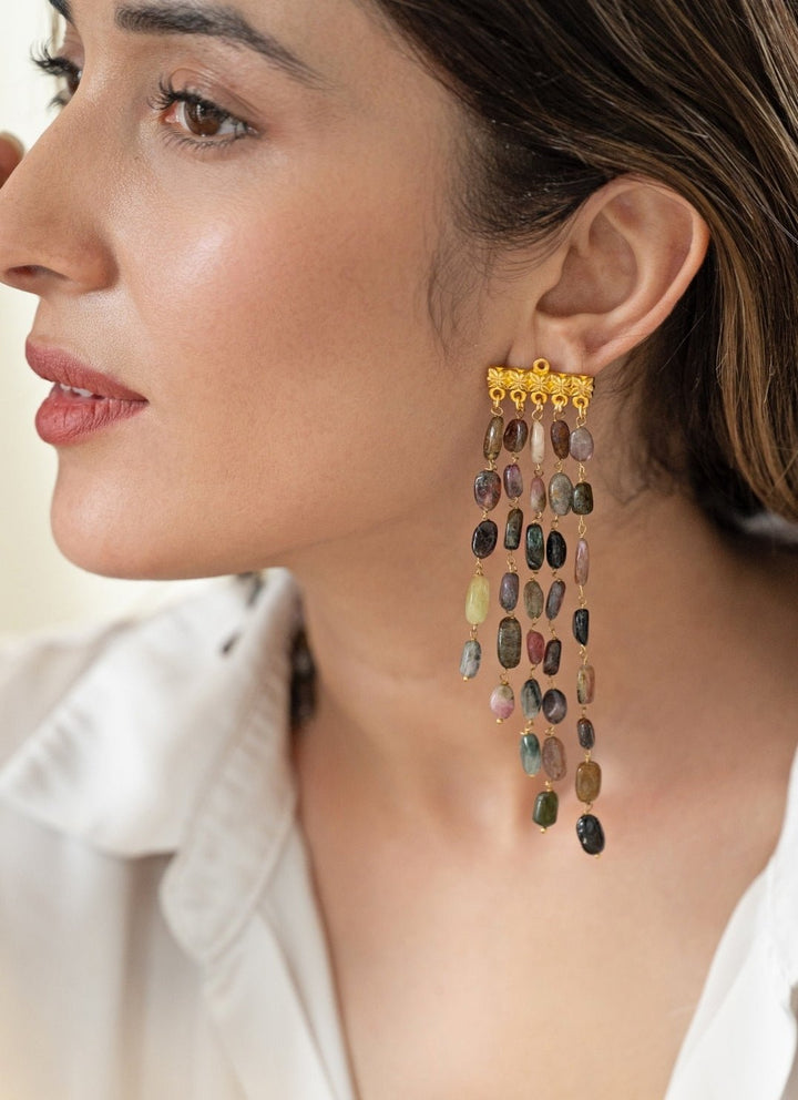 Do Taara Rain Of Hues Multicolour EarringsFabilicious Fashion