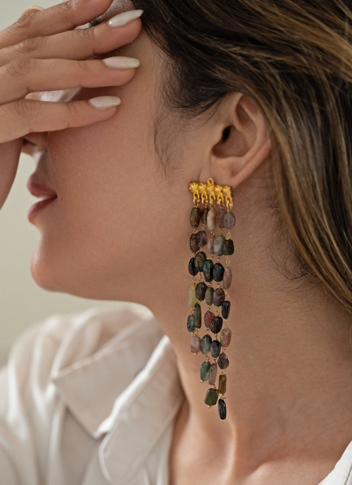 Do Taara Rain Of Hues Multicolour EarringsFabilicious Fashion