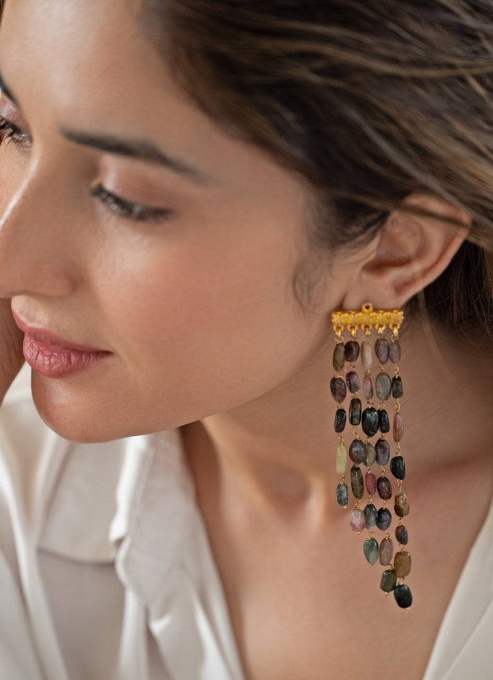Do Taara Rain Of Hues Multicolour EarringsFabilicious Fashion